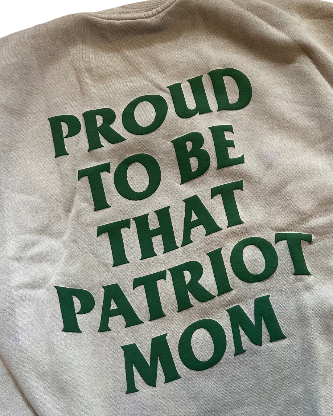 Gabrielle's Patriot Mom Oversized Crew