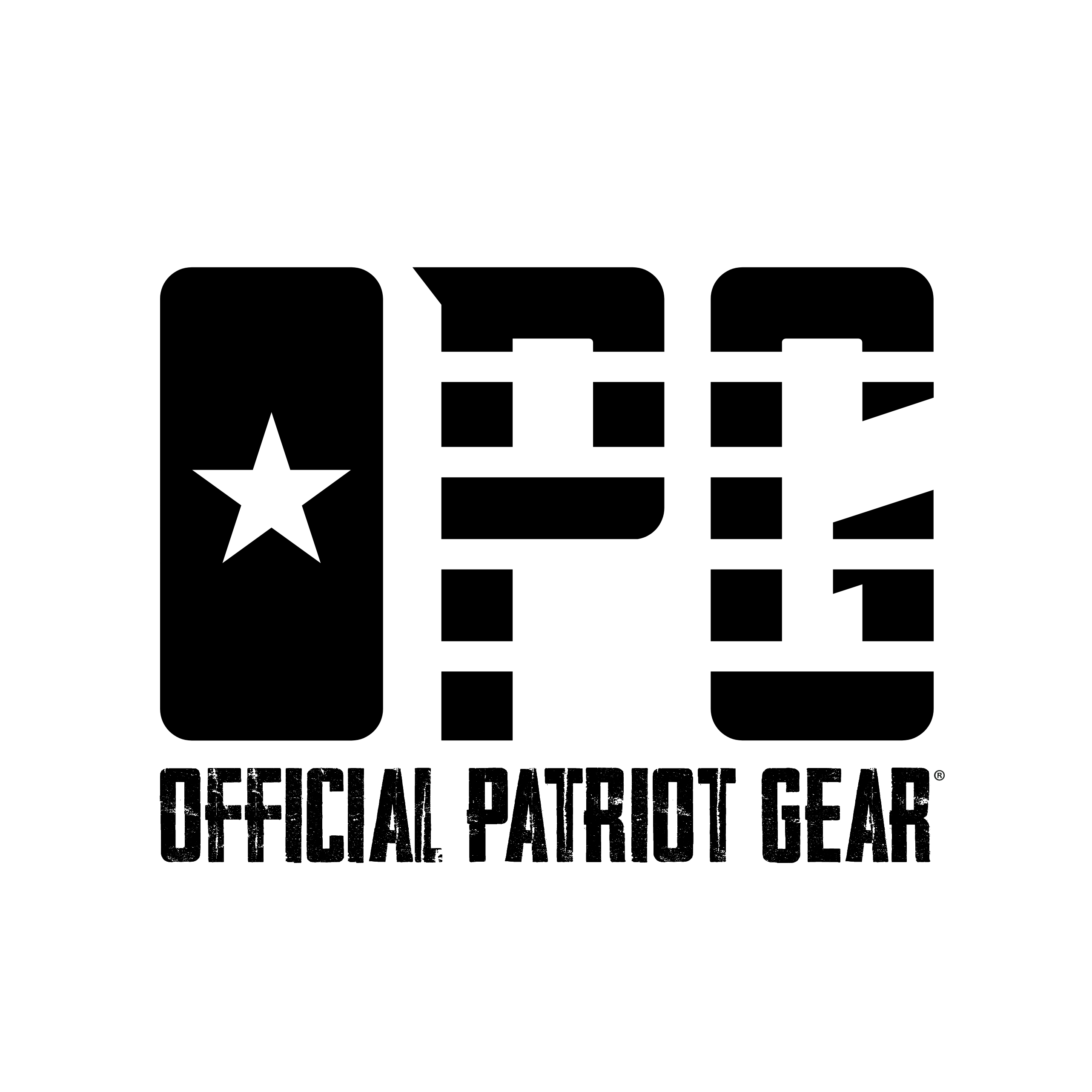 OFFICIAL PATRIOT GEAR logo