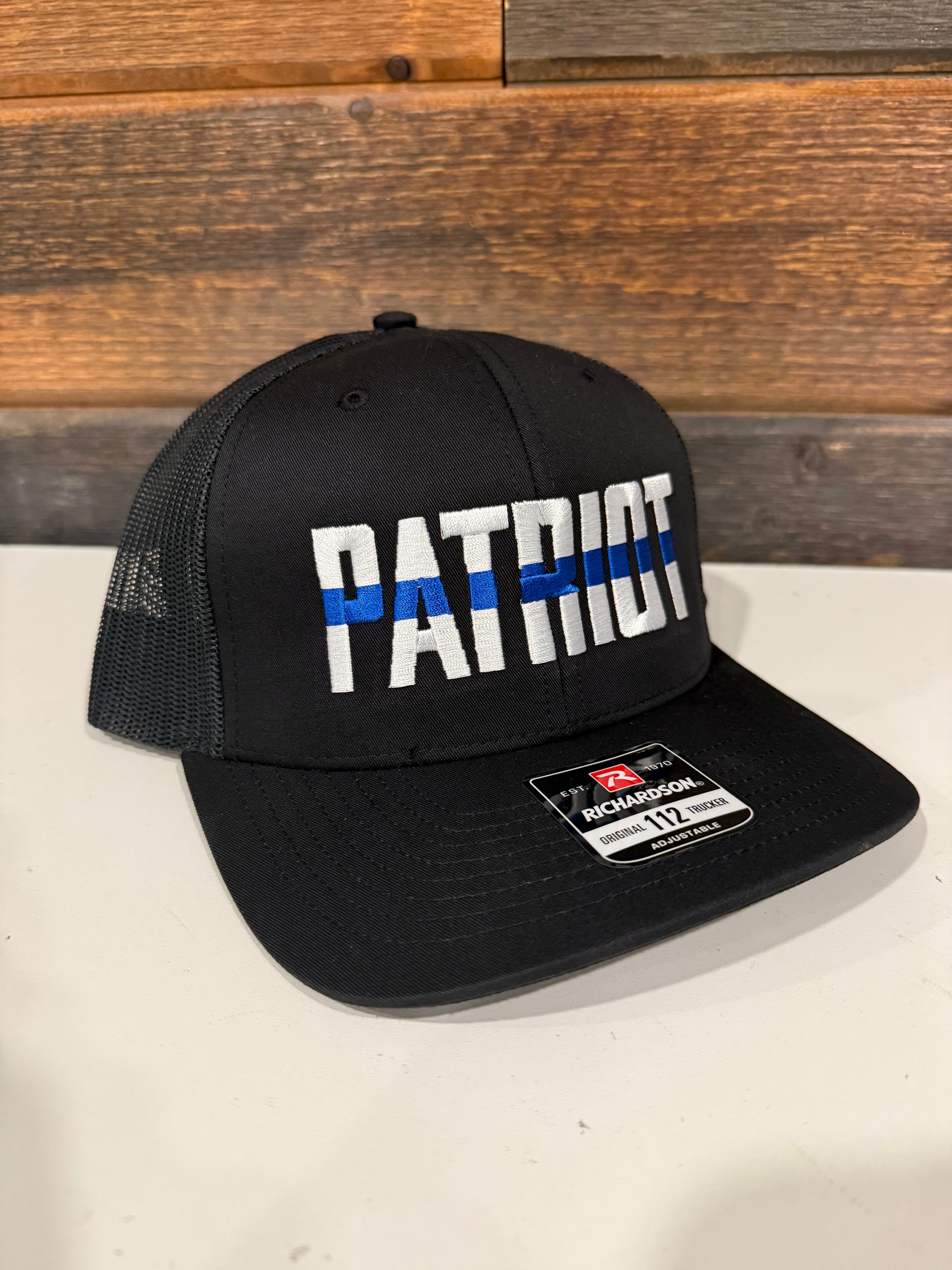 Blue Line Patriot Hat