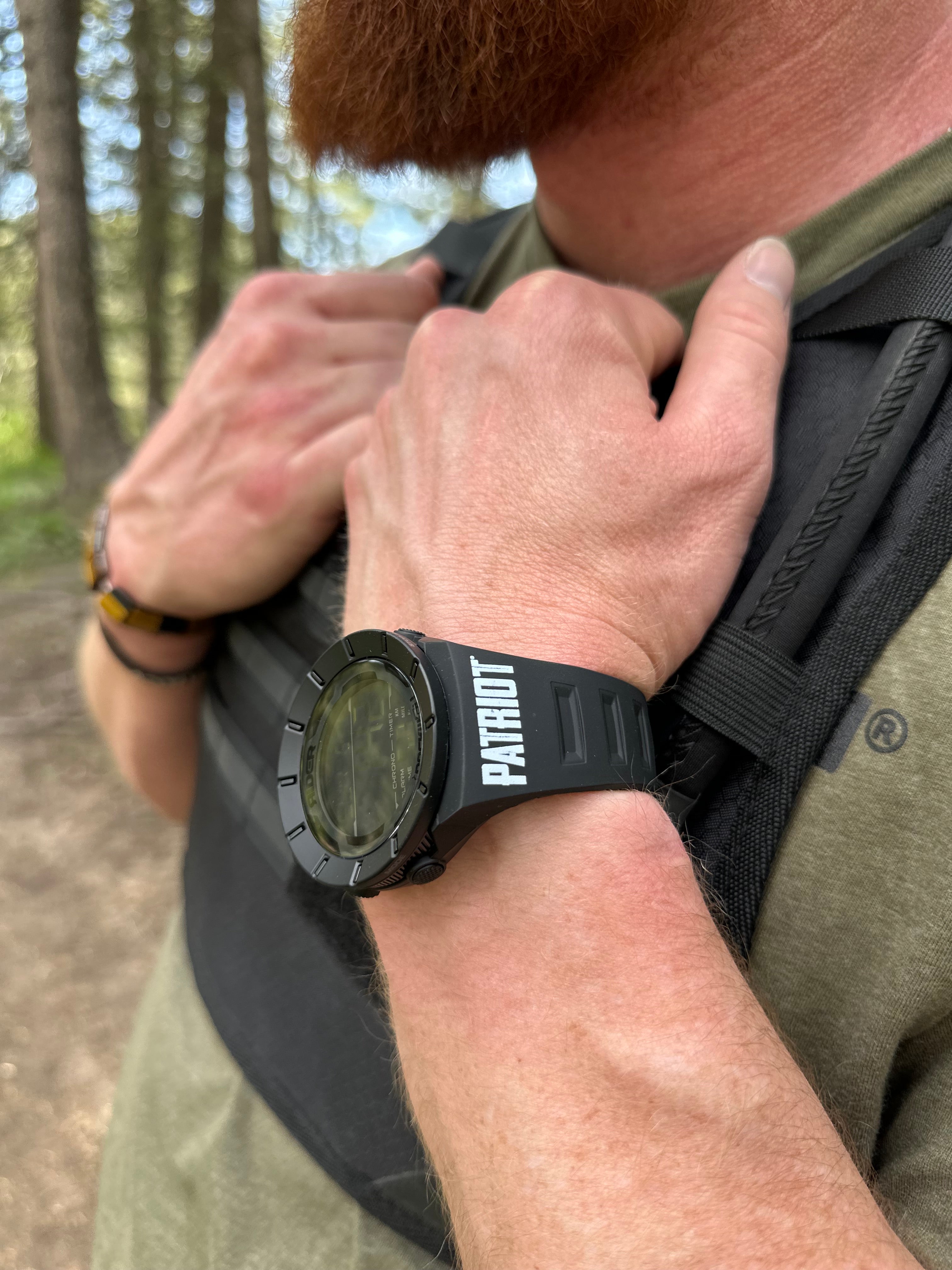 Patriot Phantom Black Coliseum Fit™ Watch