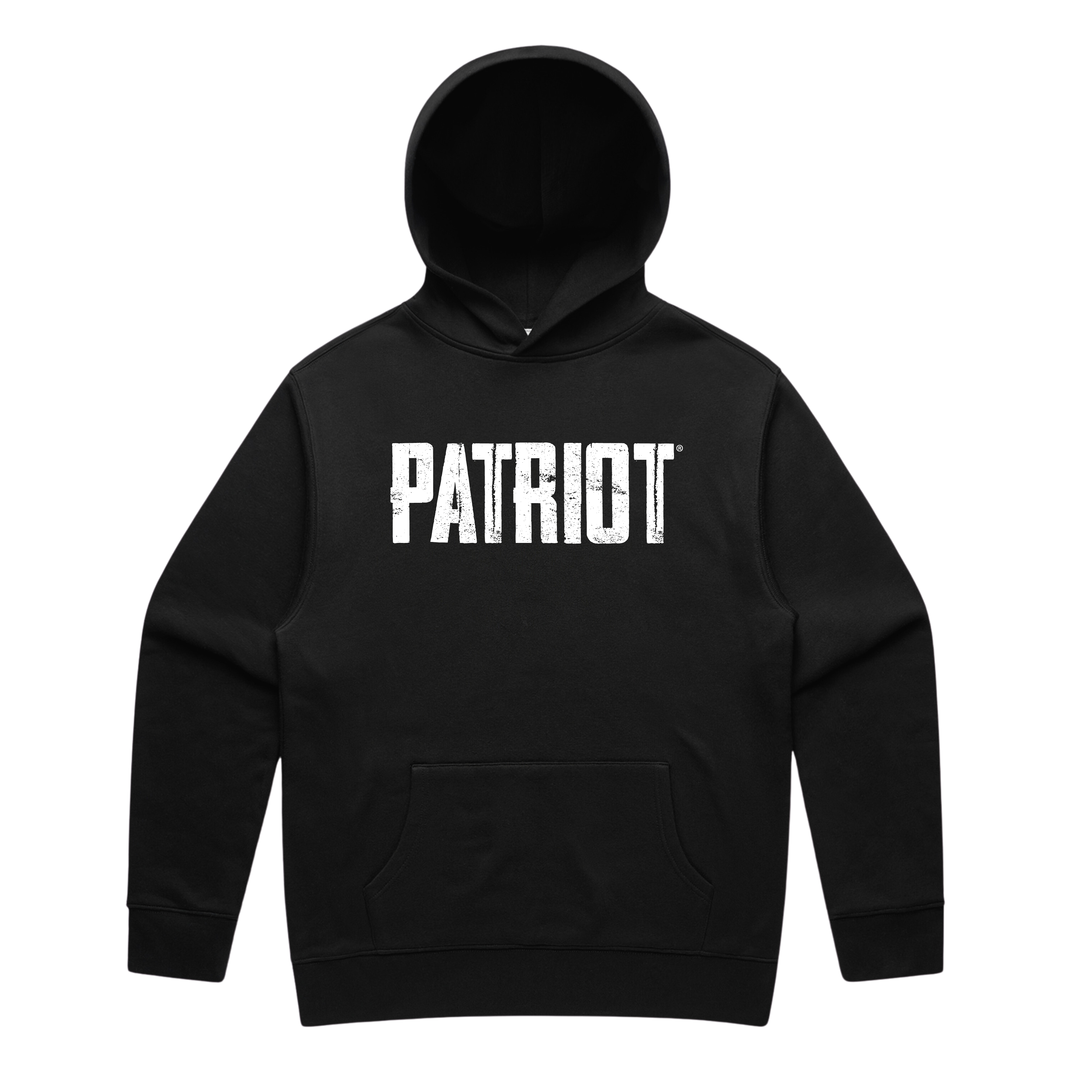 Canadian Patriot Hoodie - B&W