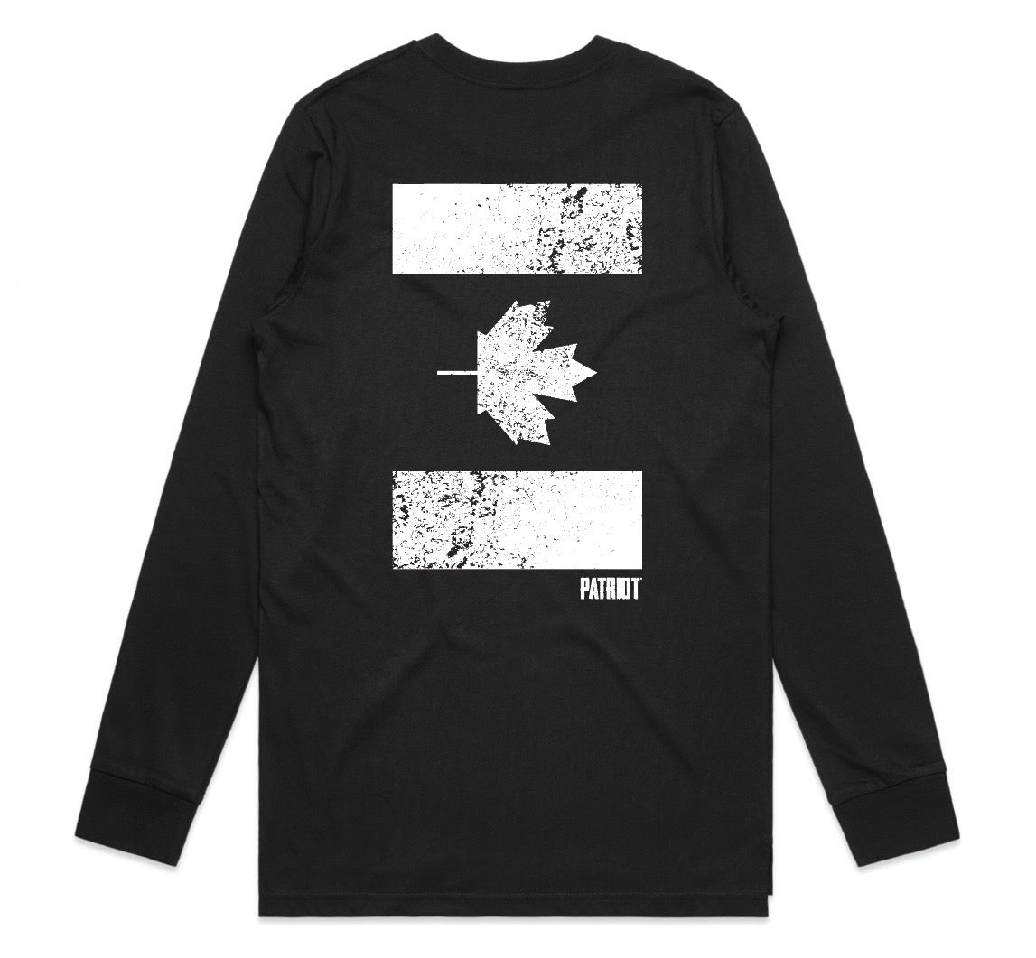 Canadian Patriot - Flag Tee - Long Sleeve