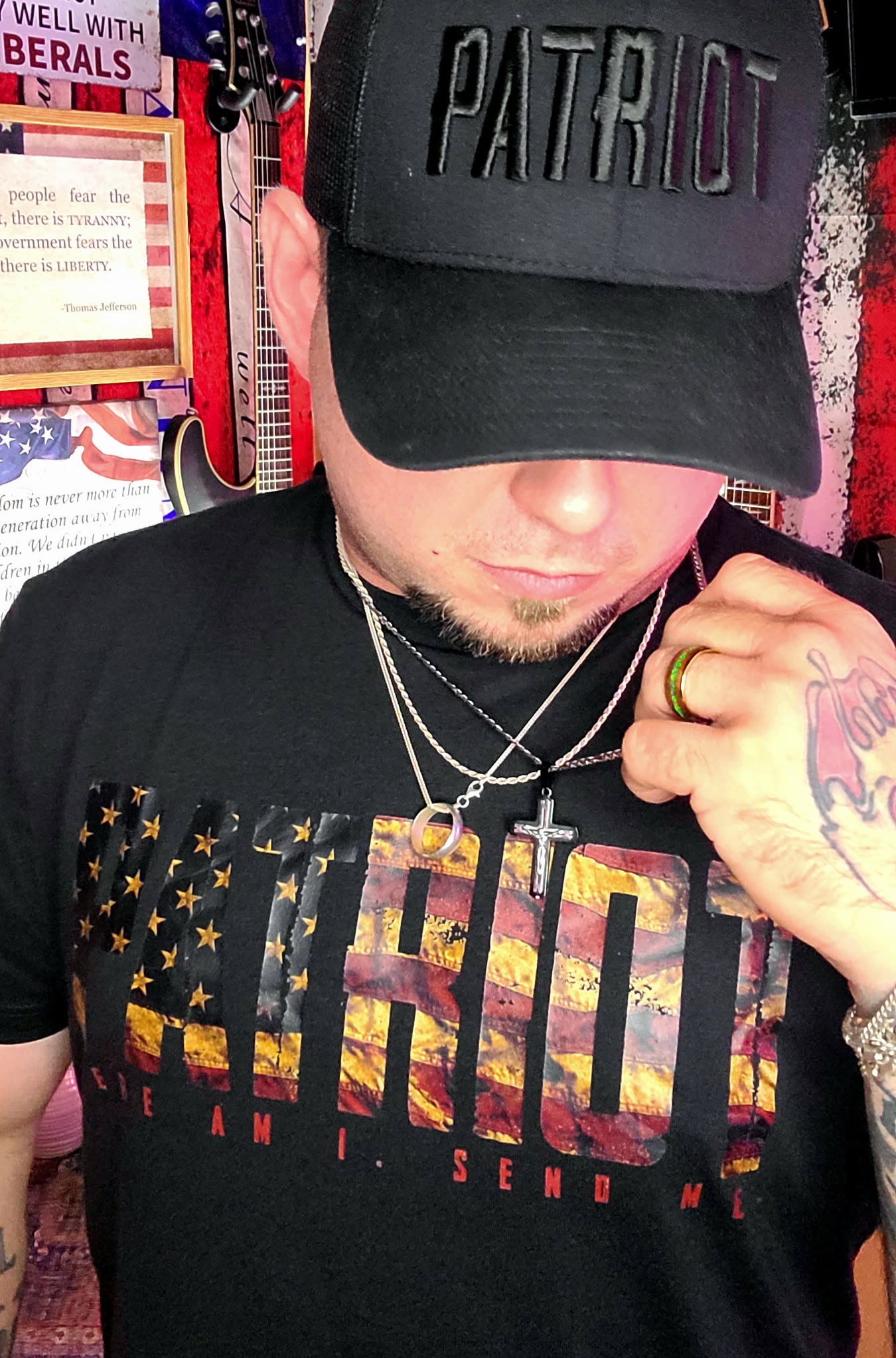 Chris' Obvious Patriot Tee