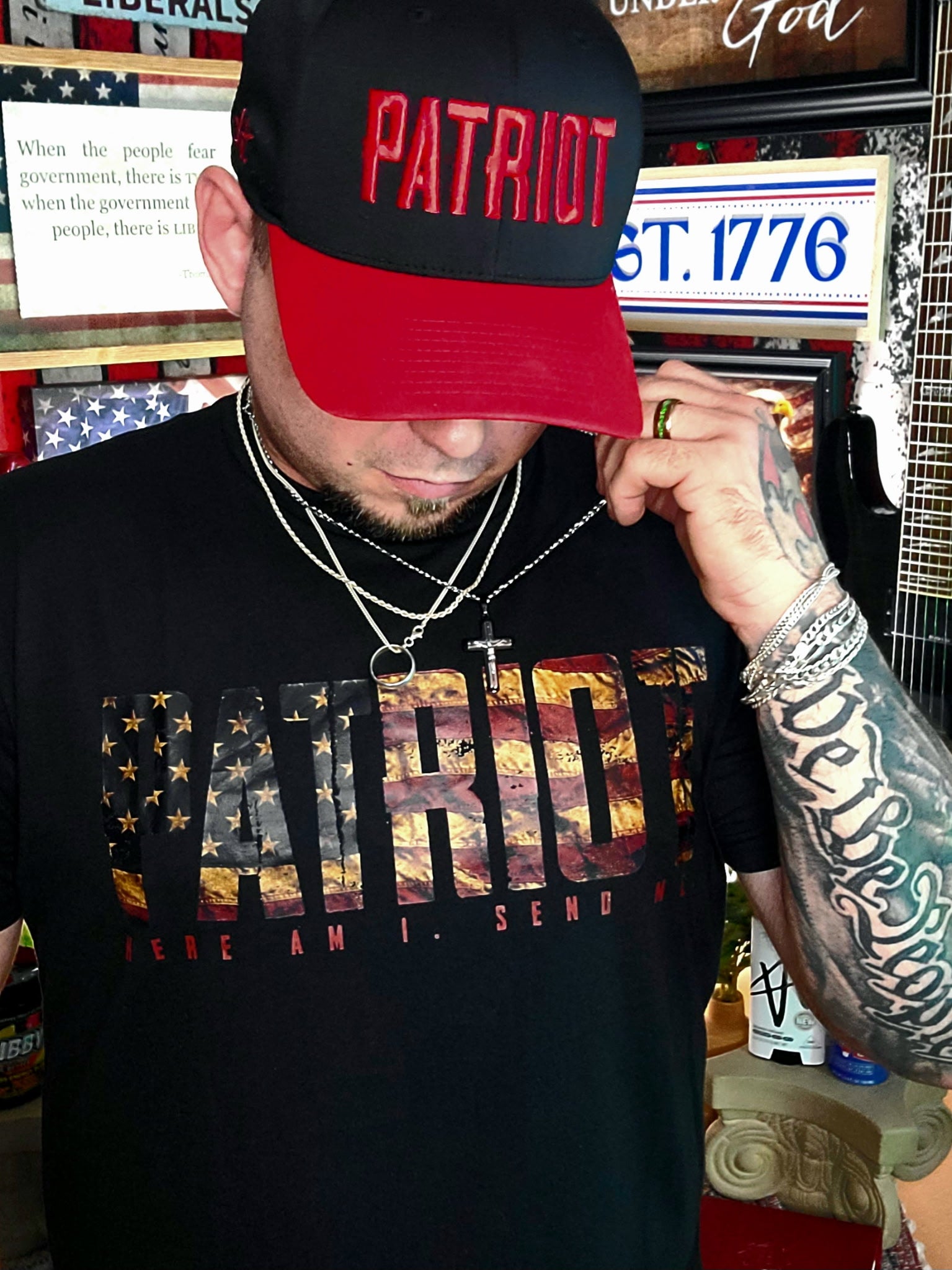 Chris' Obvious Patriot Tee