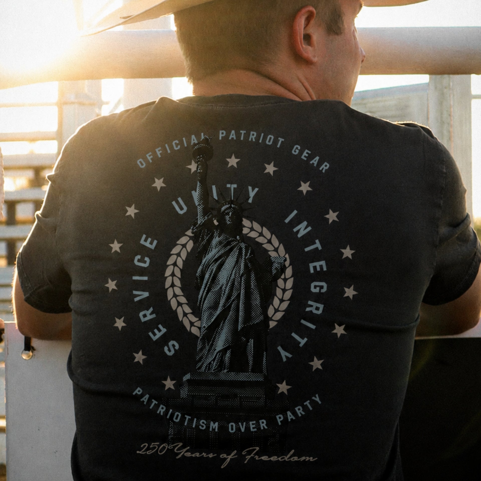 Statue of Liberty Torch Tee