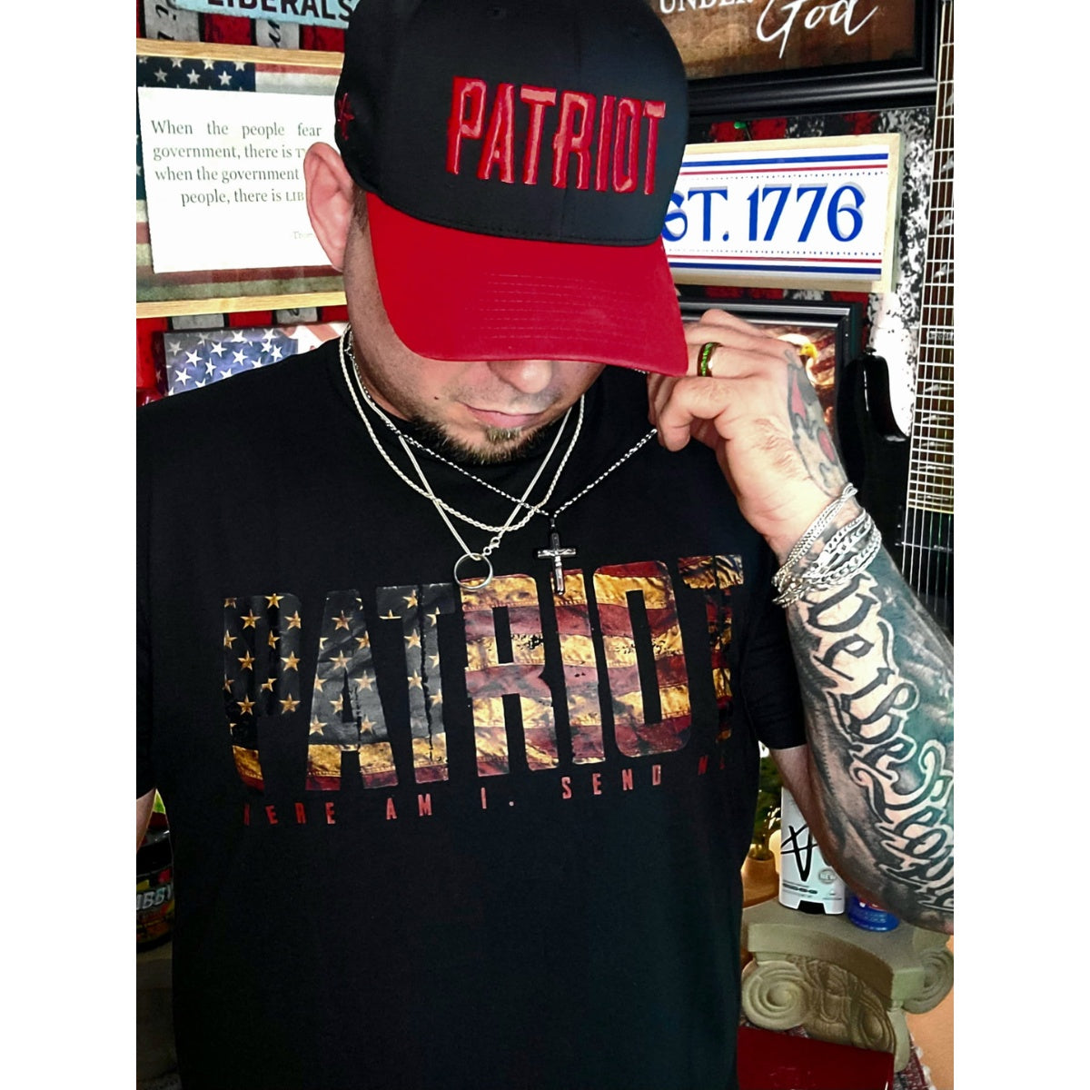 Chris' Obvious Patriot Tee