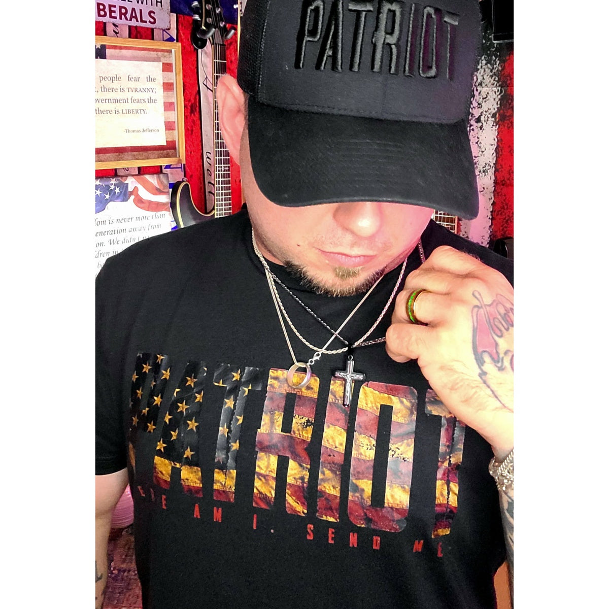 Chris' Obvious Patriot Tee