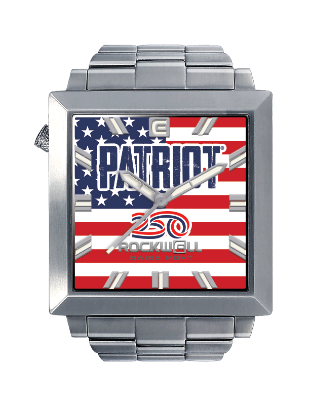 50mm2 Freedom Edition (Silver) Watch - 2nd Gen - Patriot Gear