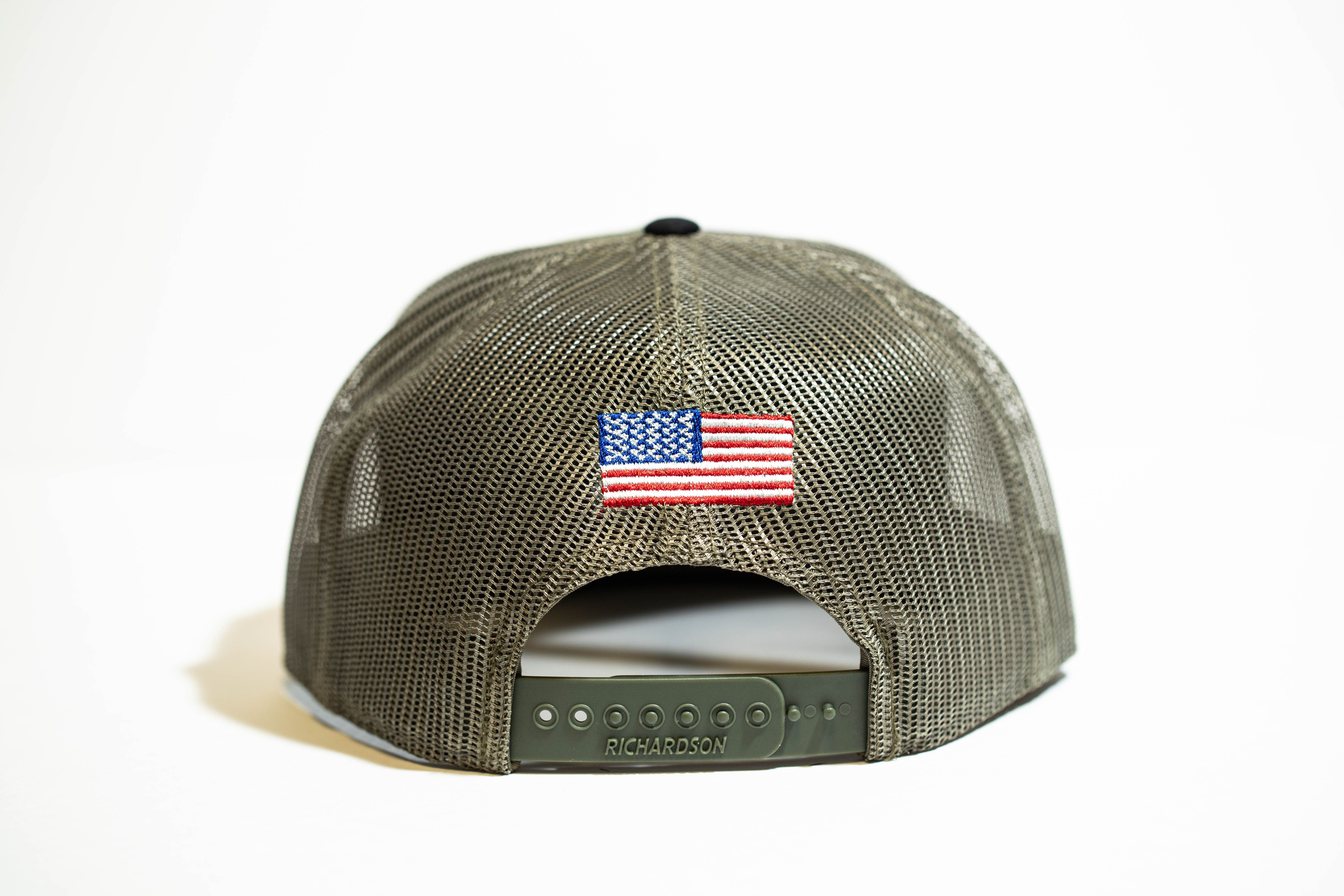 7 Panel Patriot Hat - Camo - Unisex