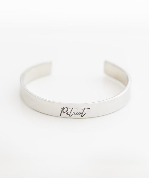 Patriot Cuff - Unisex - Script
