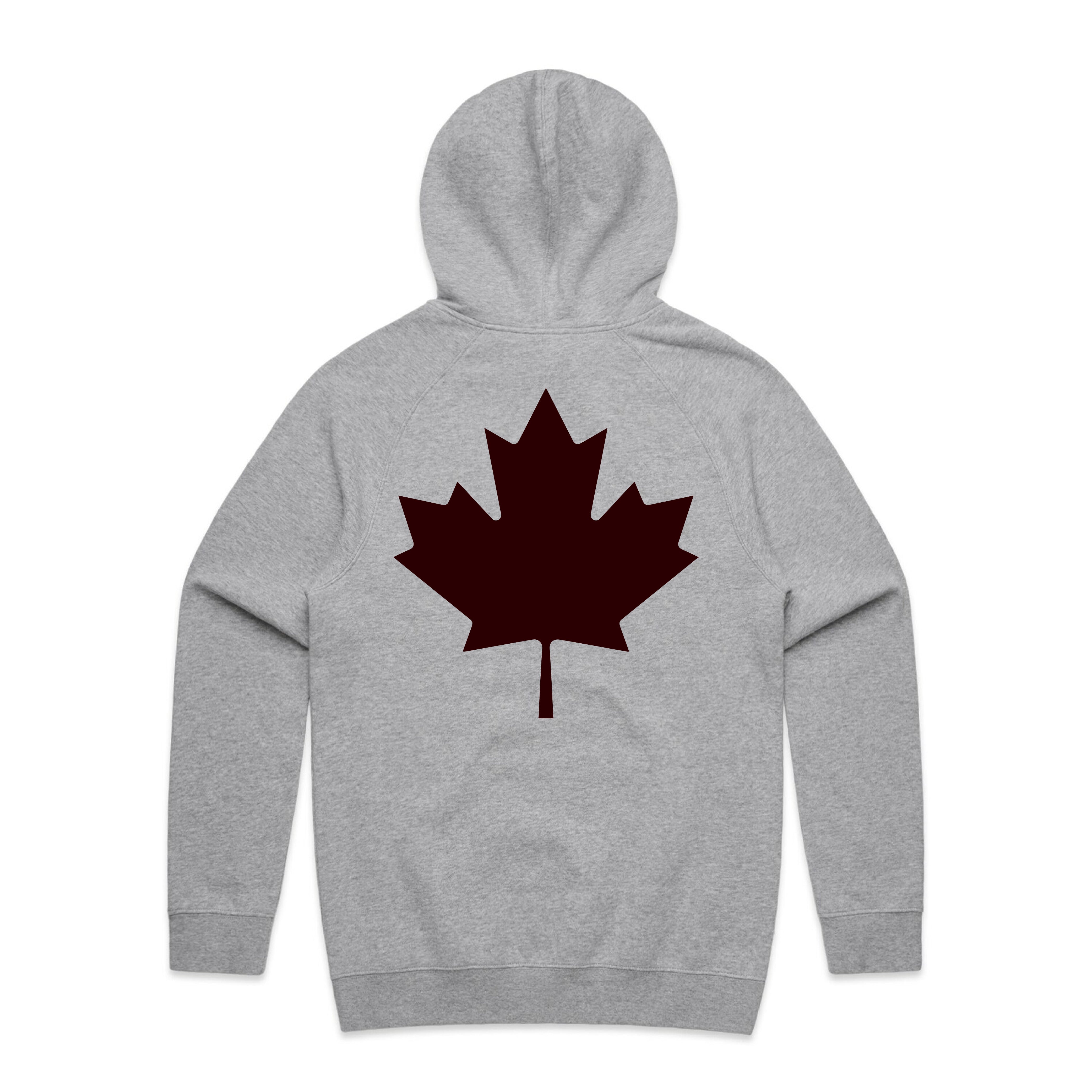 Canadian Patriot Hoodie - Gray