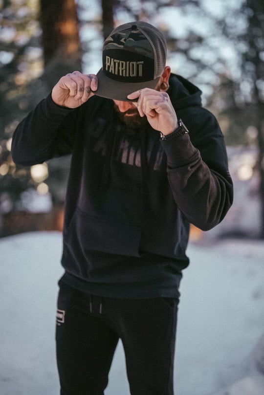 7 Panel Patriot Hat - Camo - Unisex