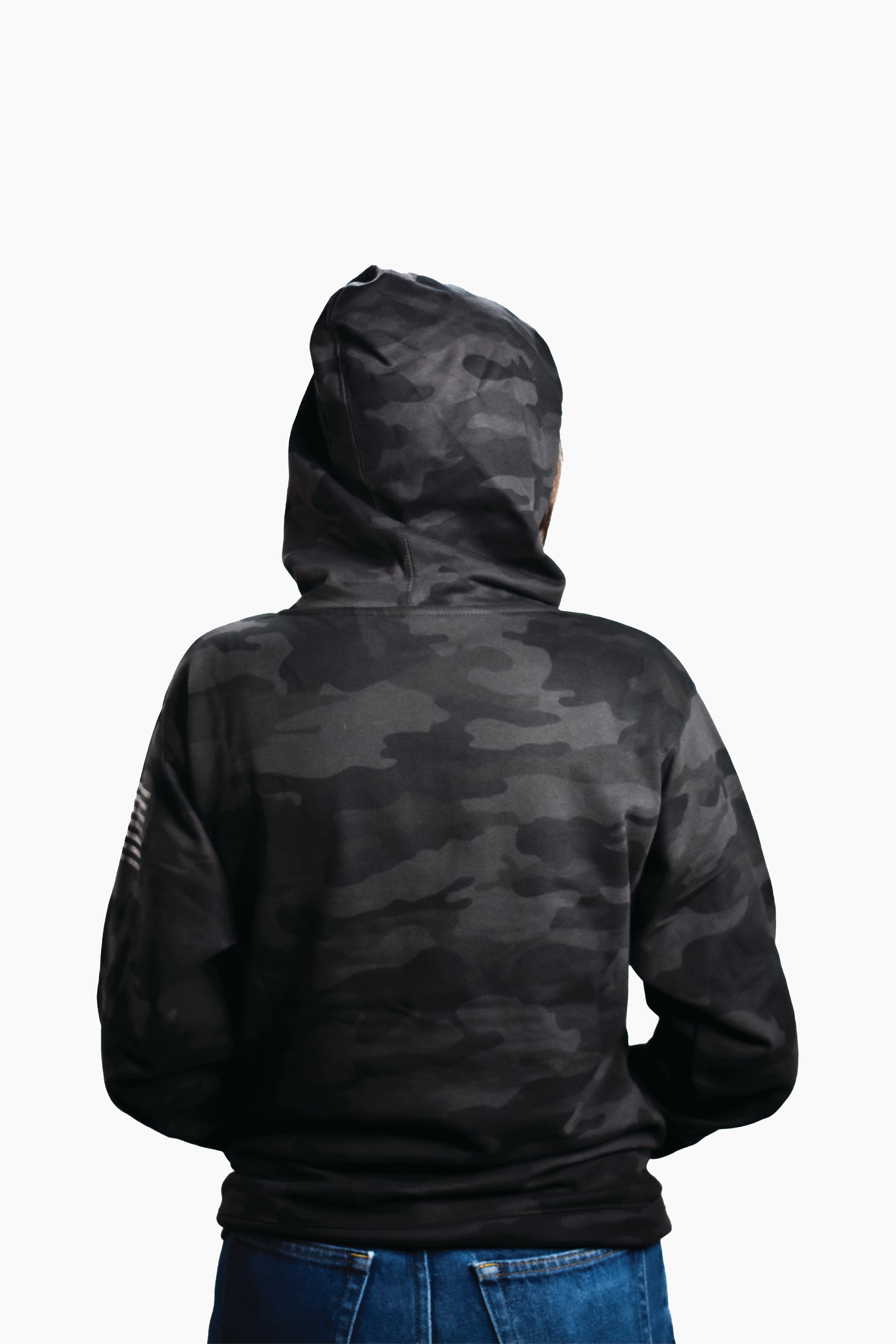 Patriot Hoodie - Black Camo