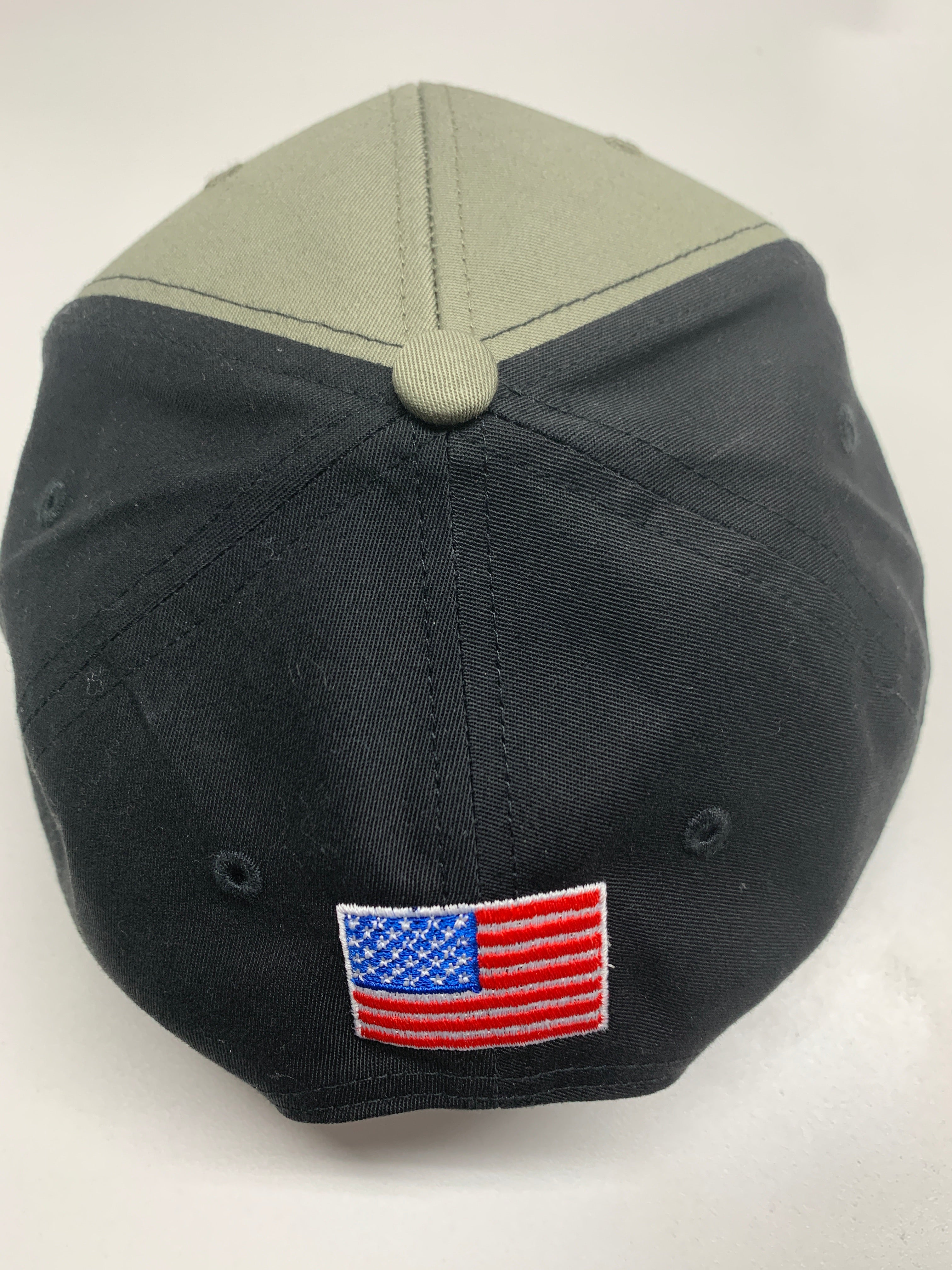 Patriot Hat - Green/Black Snapback Cap