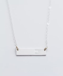 "Our Flag" Bar Necklace