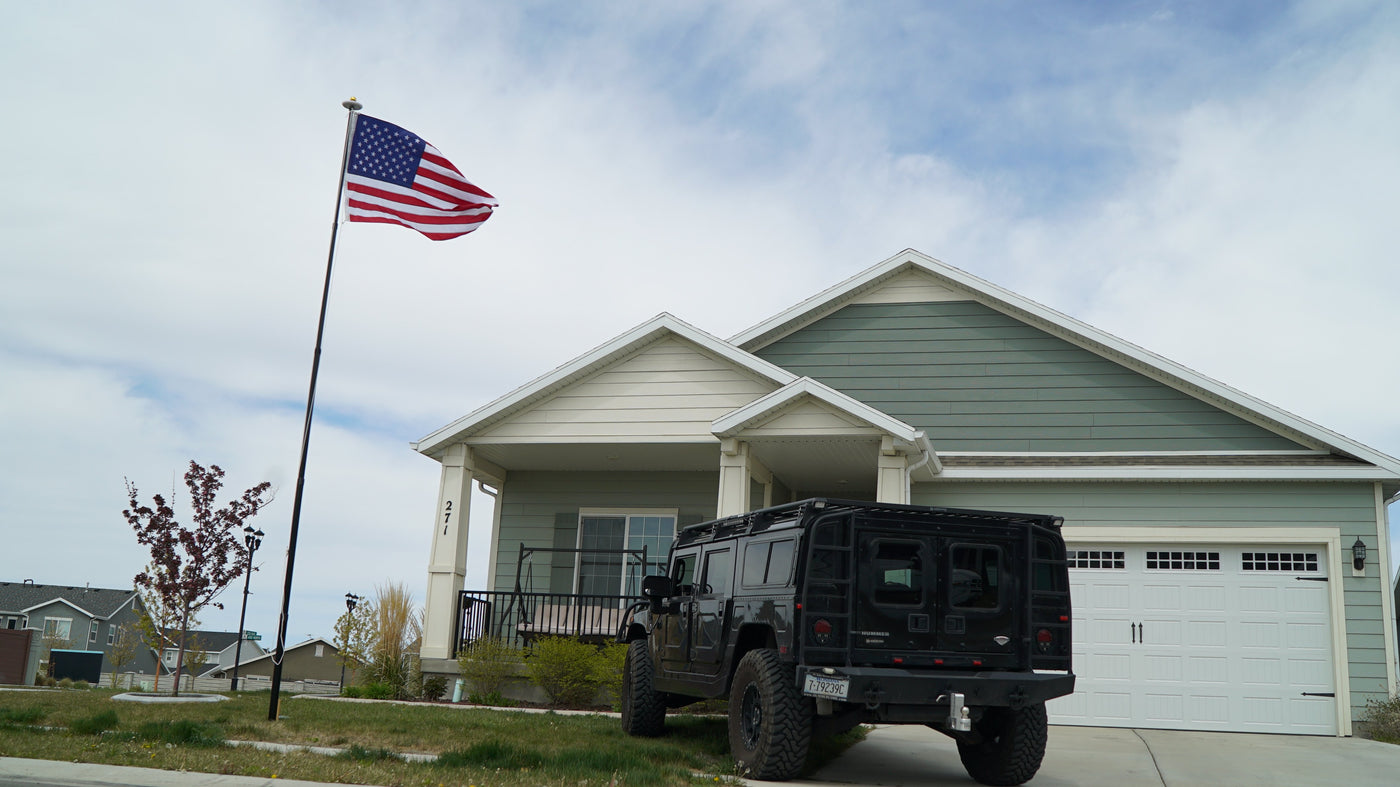 STAND - Roosevelt Premium Flag Pole Kit