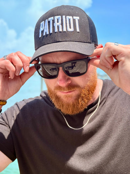 Patriot Black Monaco Sunglasses