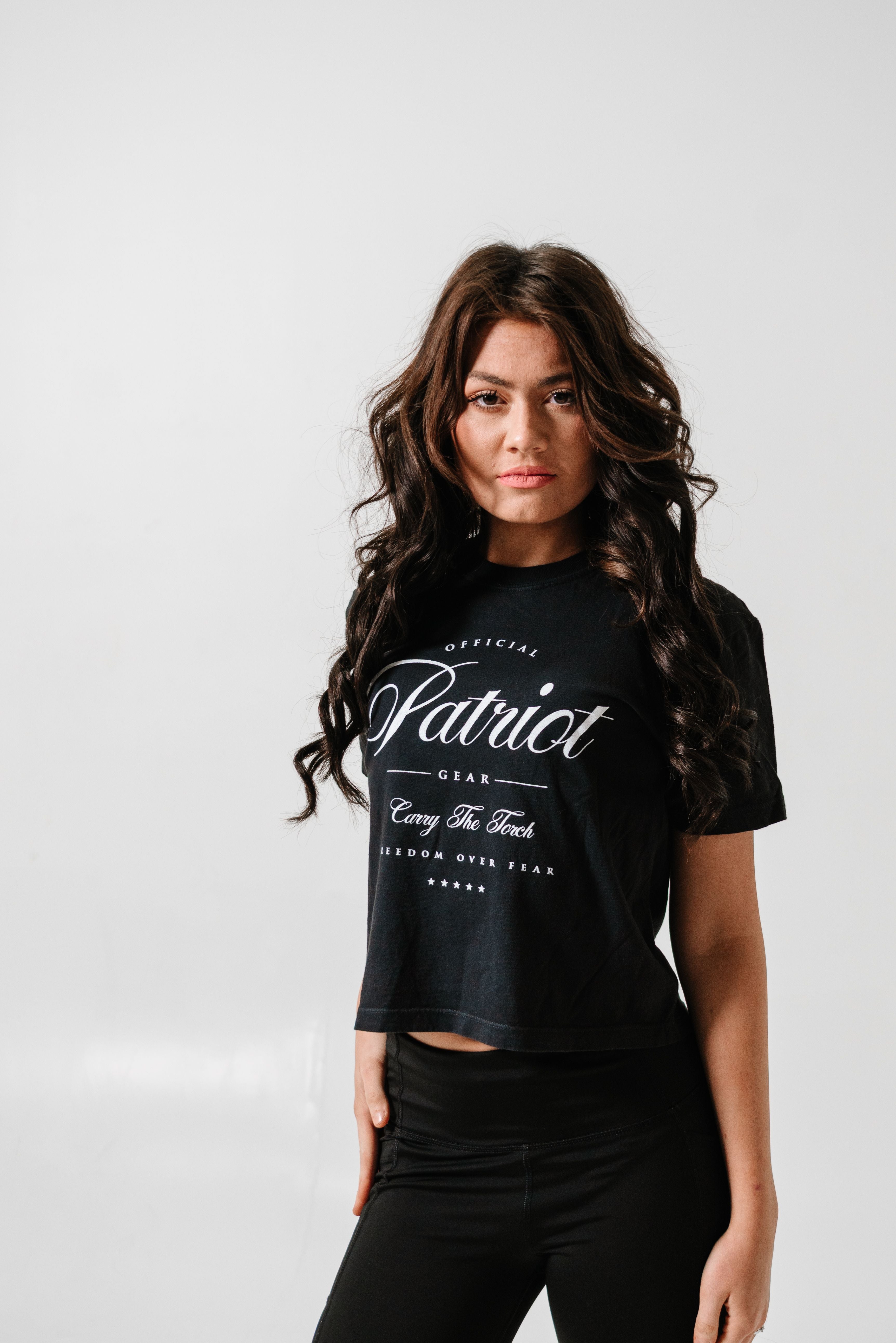 Athena Cropped Tee