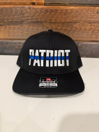 Blue Line Patriot Hat