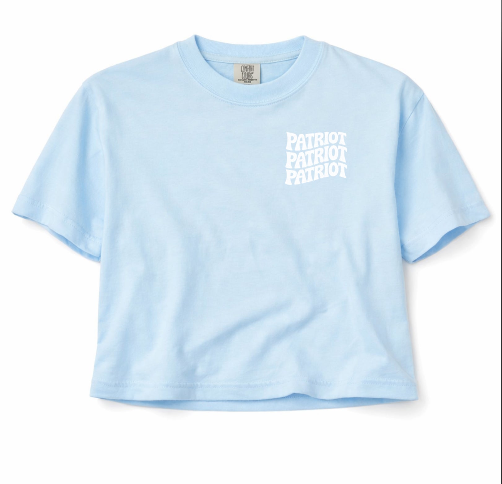 Liberty in Bloom Crop Tee