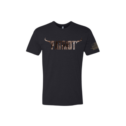 Highland Cow Patriot Tee