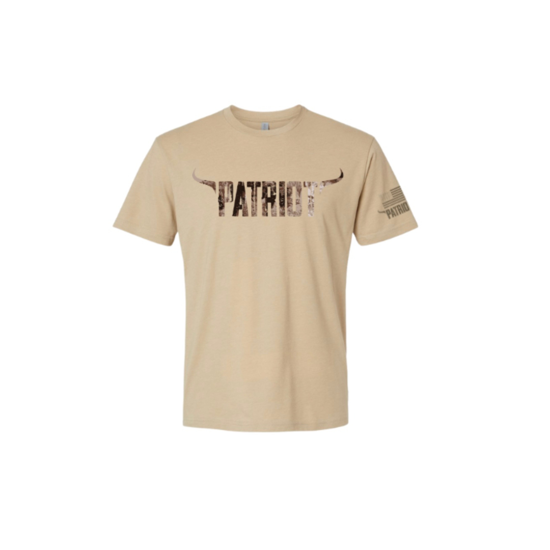 Highland Cow Patriot Tee