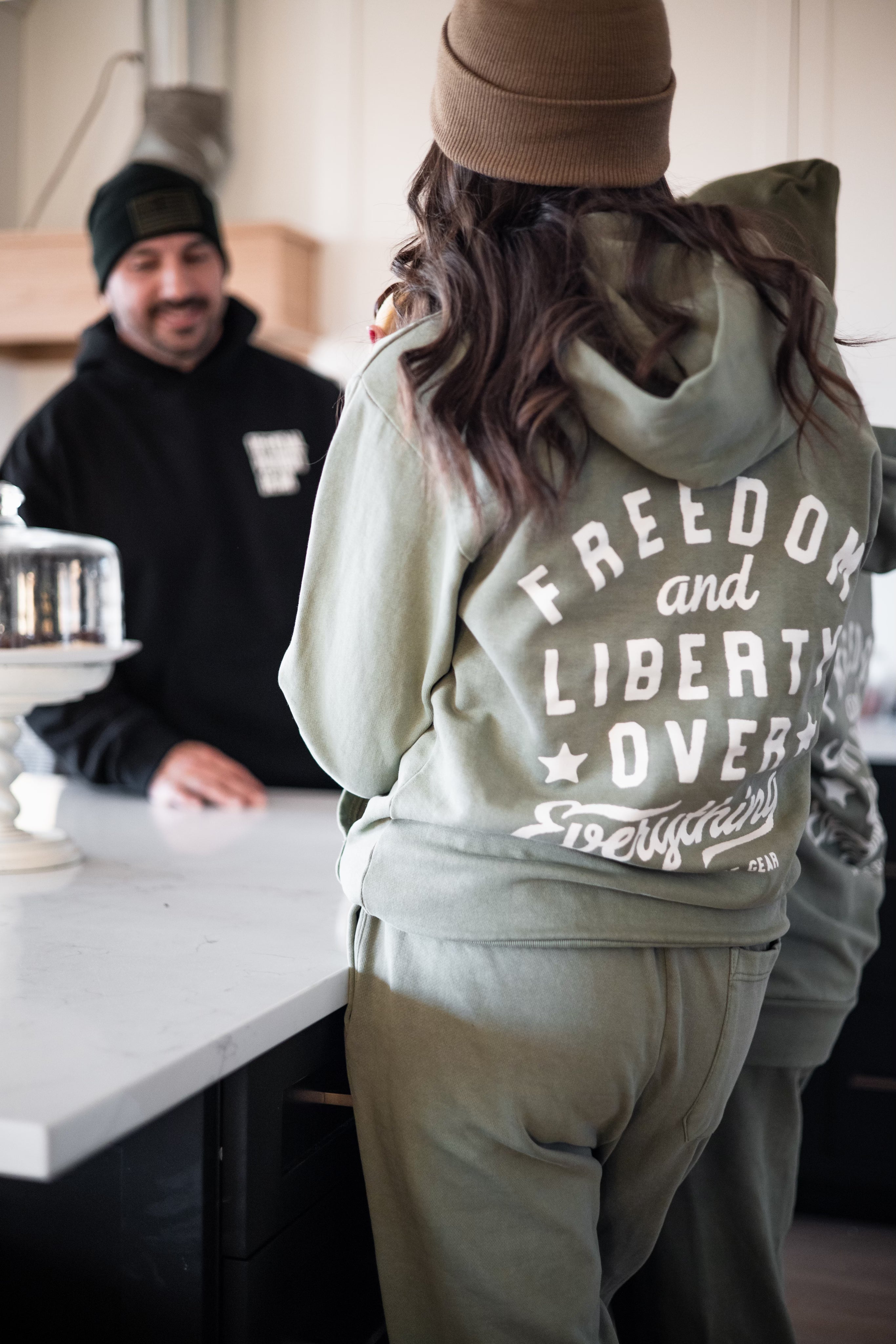 Oil Slick Freedom & Liberty Sweats- Unisex