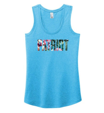 Ant Tropical Tank Official Patriot Gear in Blue