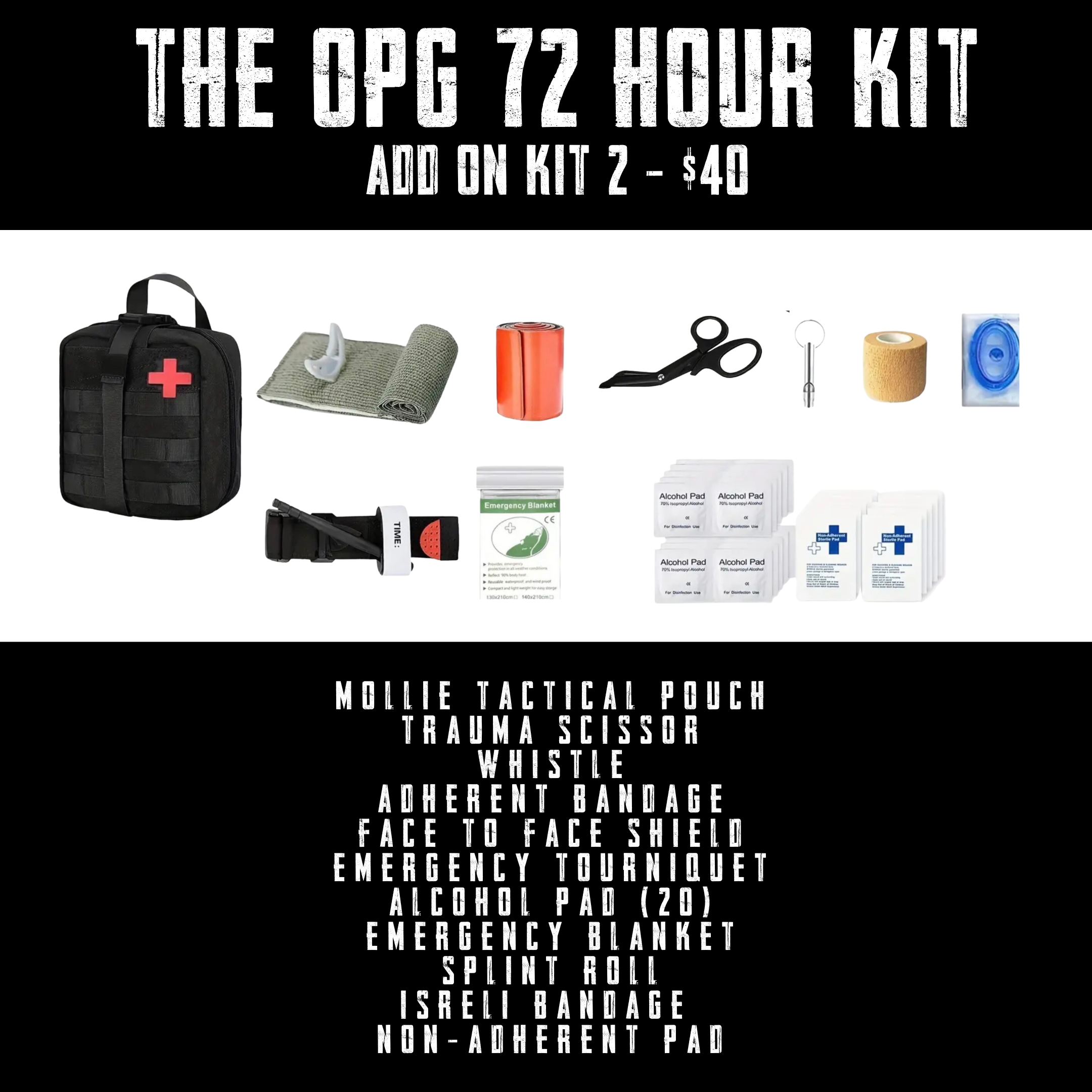 ADD ON #2 - 72 Hour kit