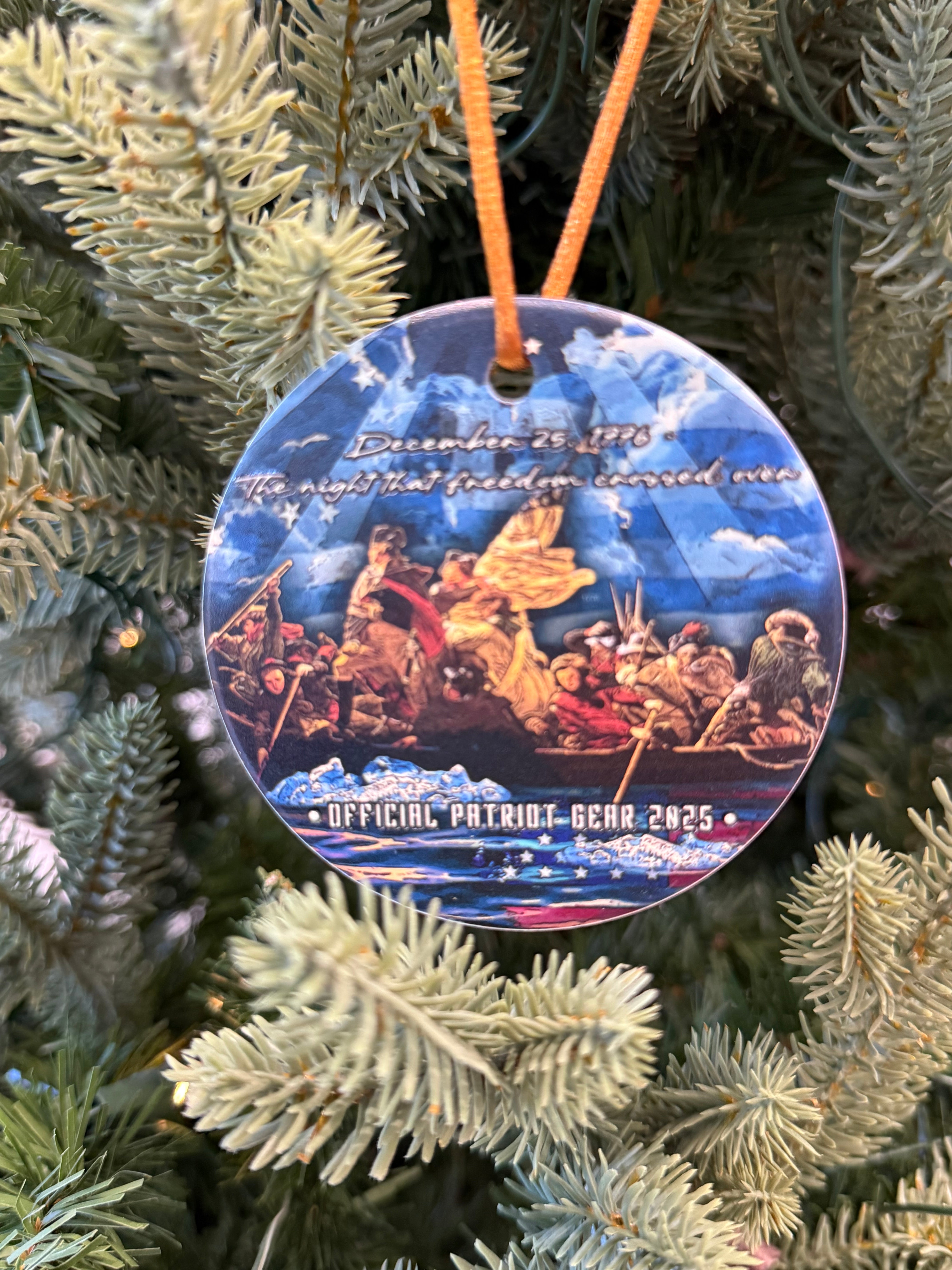 2025 Patriot Christmas Ornaments