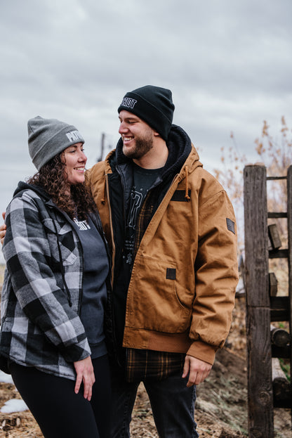 PATRIOT embroidered Cuff Beanie