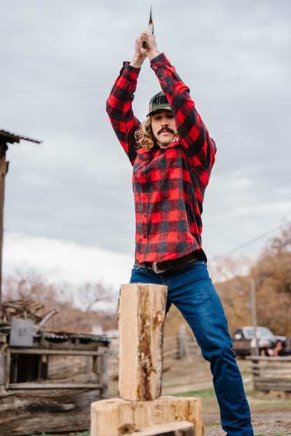 Gold Standard Snap Button Flannel