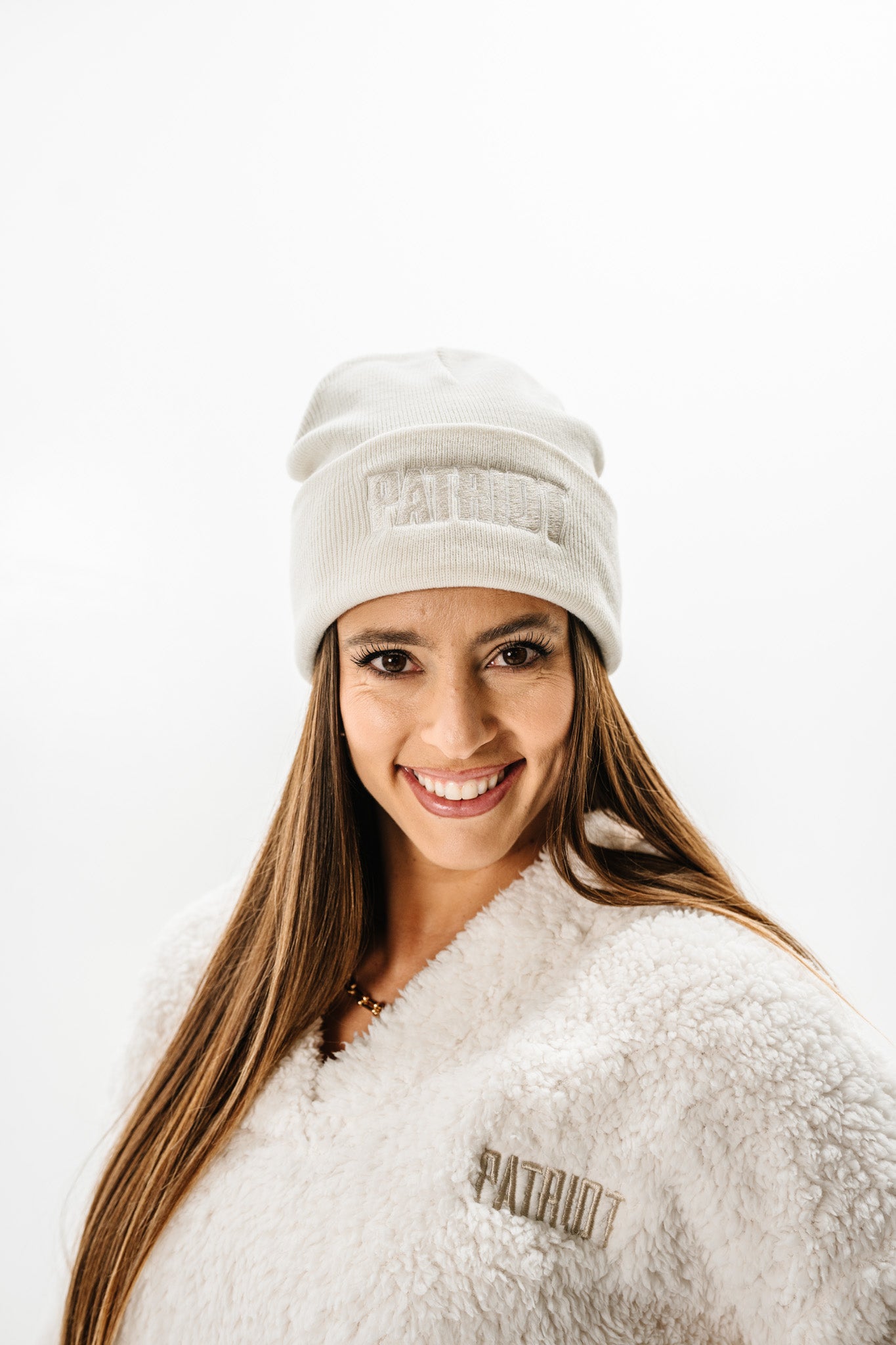 PATRIOT embroidered Cuff Beanie