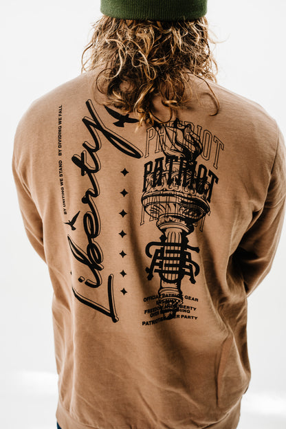 Liberty's Torch Crew Neck