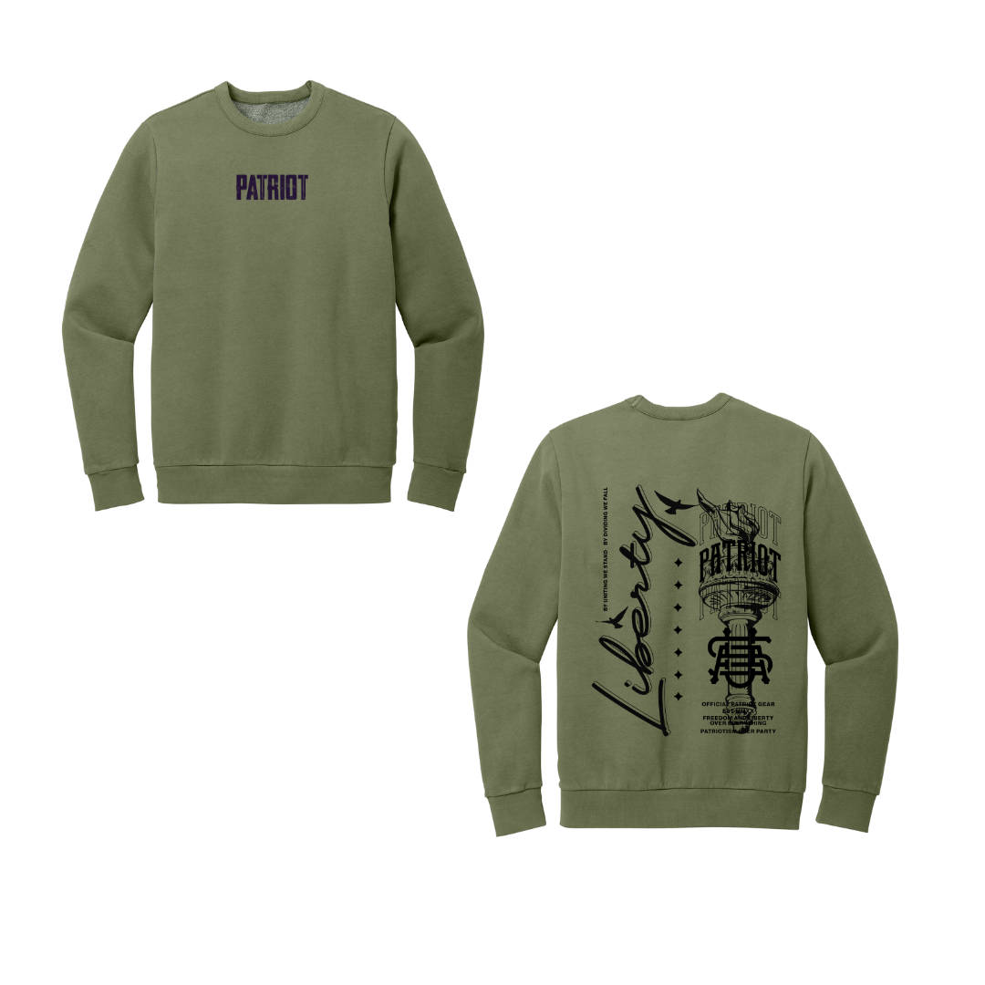 Liberty's Torch Crew Neck