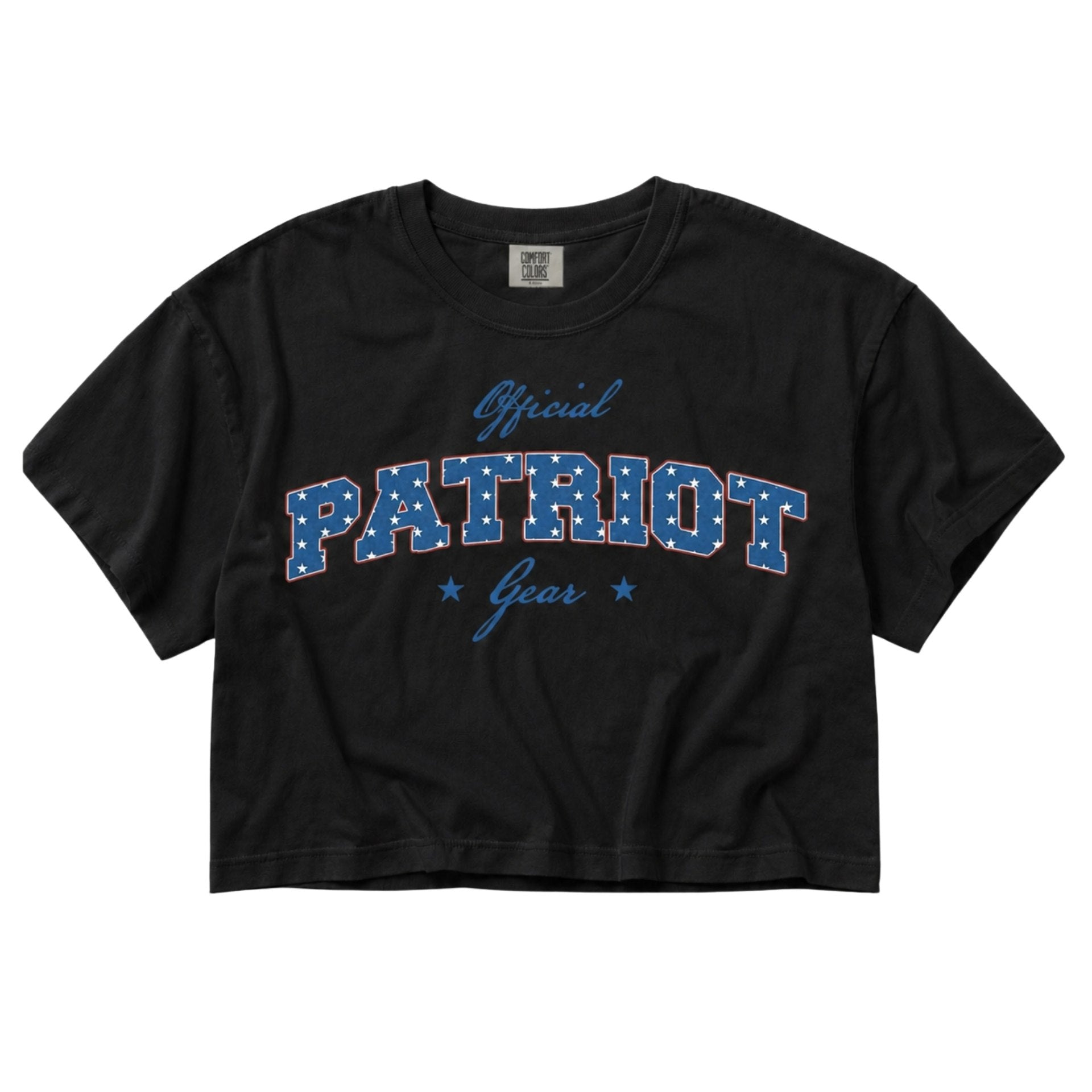 Old Glory Varsity Crop Tee
