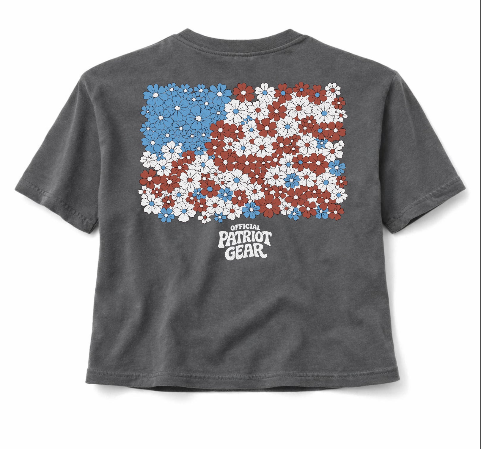 Liberty in Bloom Crop Tee