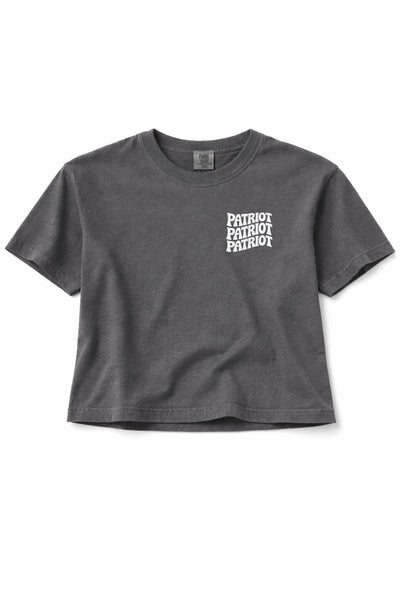 Liberty in Bloom Crop Tee