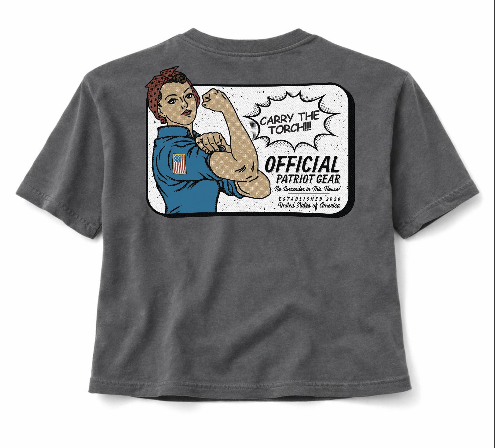 Rosie the Riveter crop