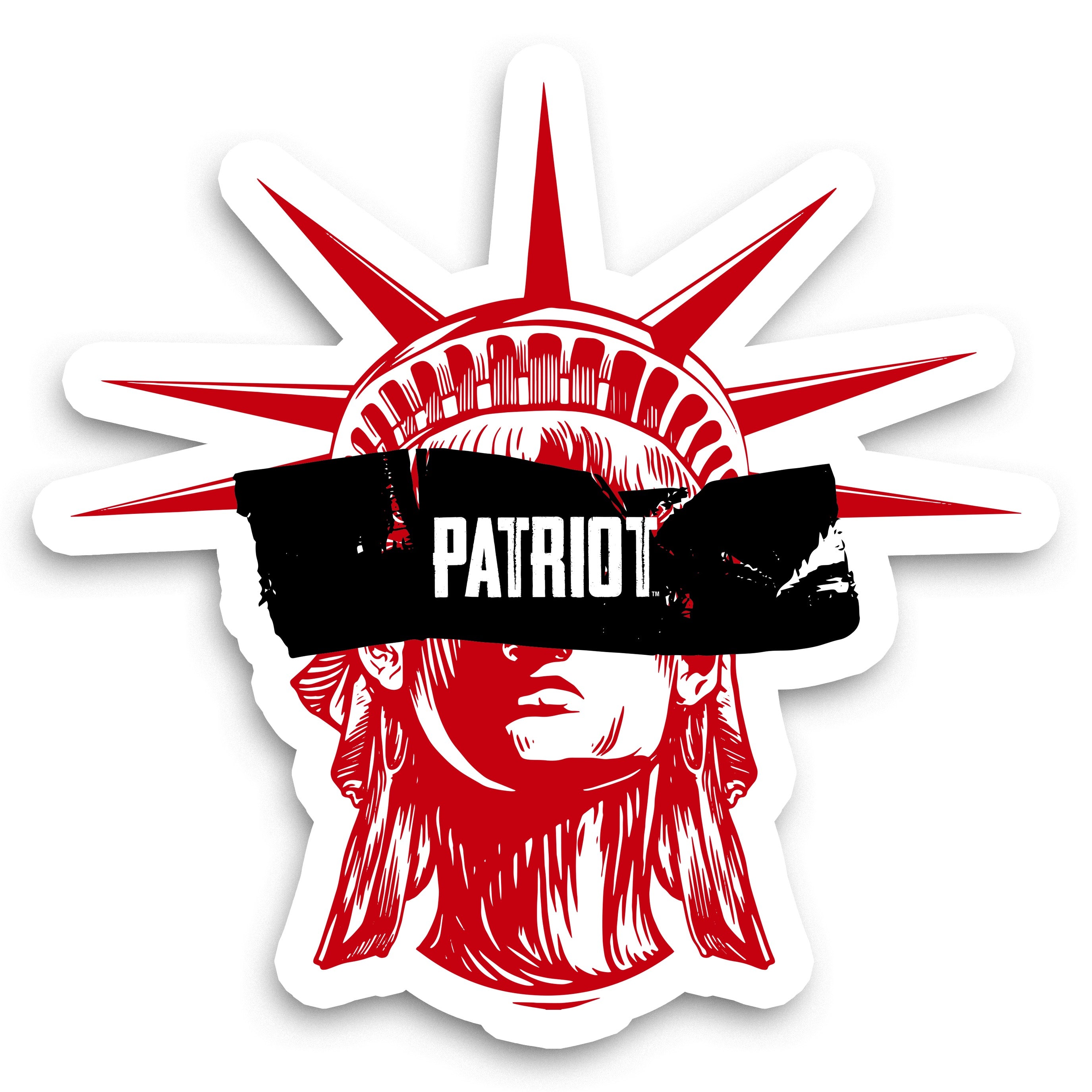 Lady Liberty Sticker