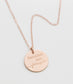 Families Are Forever Coin Necklace