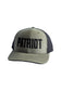 Patriot Hat - Green/Black Snapback Cap